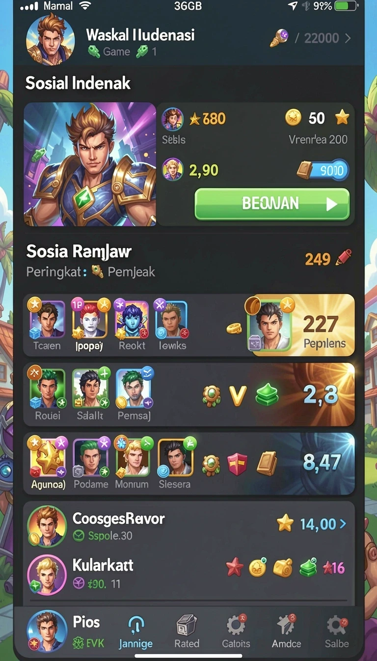 Screenshot rajajuara nomor 1